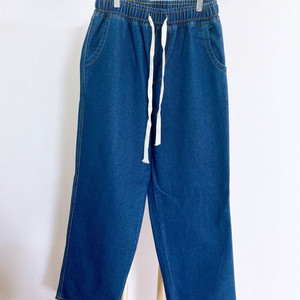 (새옷수준)(30인치)BRIC AID남자허리밴딩와이드핏청바지 이미지