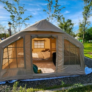 쿠디 에어텐트 13.6 +쿠디 에어매트 풀세트 팔아요