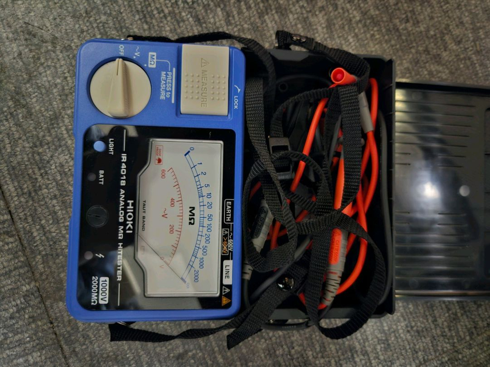 HIKOKI IR4018절연저항계 이미지