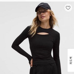 룰루레몬 롤슬리브 셔츠 (S)