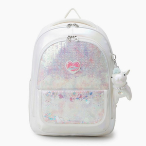 신학기 베네통키즈 블링 무빙 책가방 세트 아이보리(새싱품)키링포함