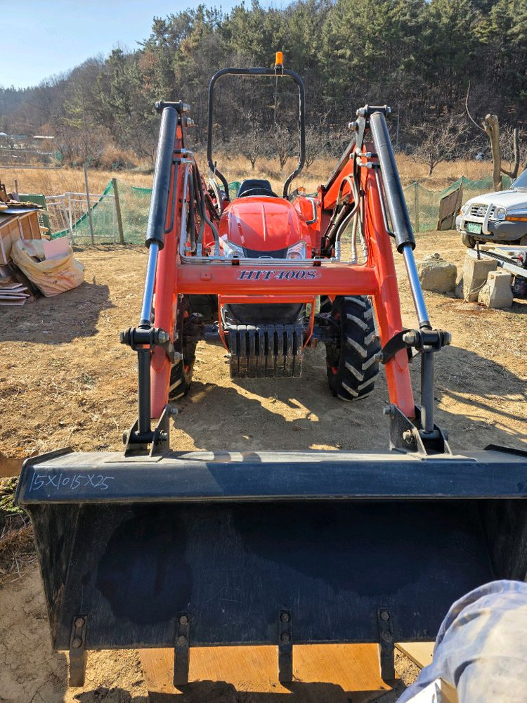 대동55마력 트랙터 .로타리,로더 세트 이미지