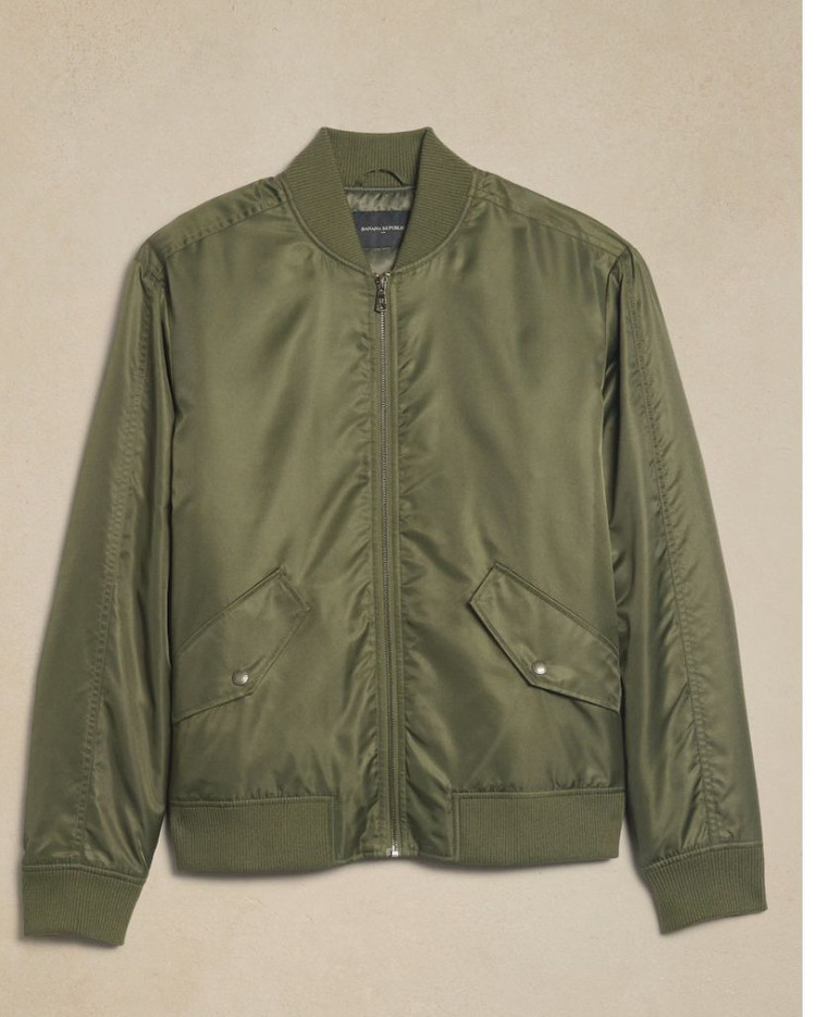 바나나 리퍼블릭 항공 점퍼 L사이즈 새제품 잠바 야상--1