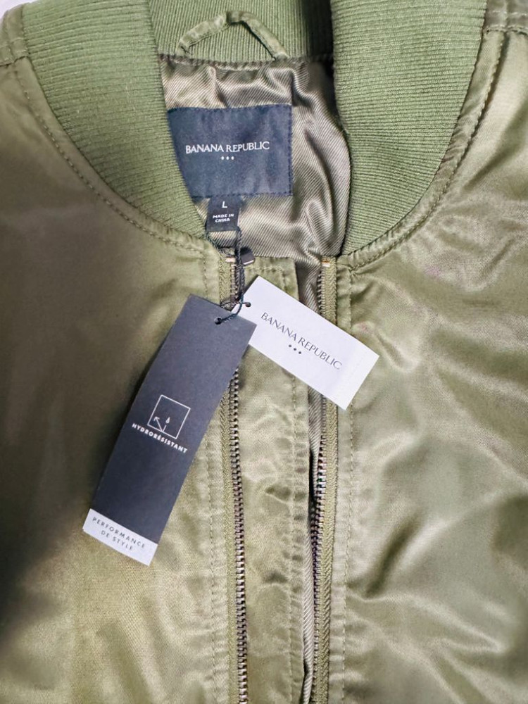 바나나 리퍼블릭 항공 점퍼 L사이즈 새제품 잠바 야상--3