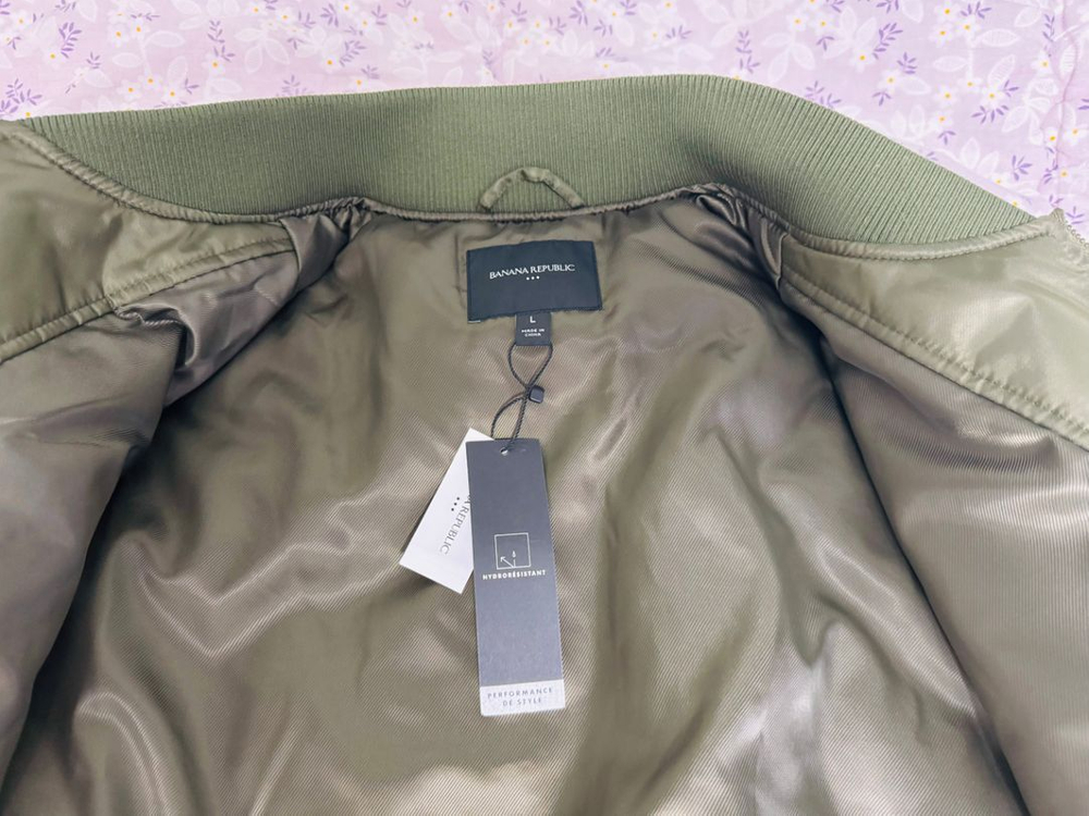 바나나 리퍼블릭 항공 점퍼 L사이즈 새제품 잠바 야상--4