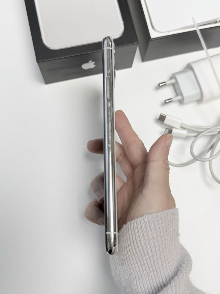 아이폰 11 프로 맥스 256GB 실버--2