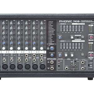 폭닉. 파워믹서앰프740plus 440와토7채널