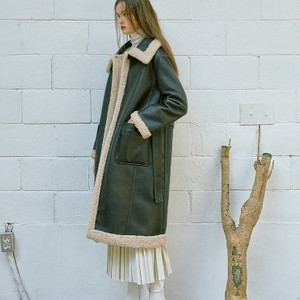 렉토 리버시블 무스탕 s사이즈