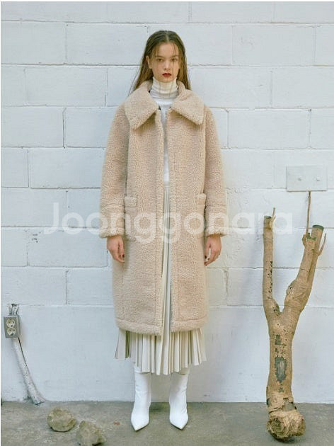 렉토 리버시블 무스탕 s사이즈--2