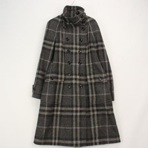 버버리 그레이 체크 올코트(85)