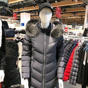 (폐업창고정리) JDX 여성 퍼포인트 중기장 덕다운 점퍼 X1RWWDW57