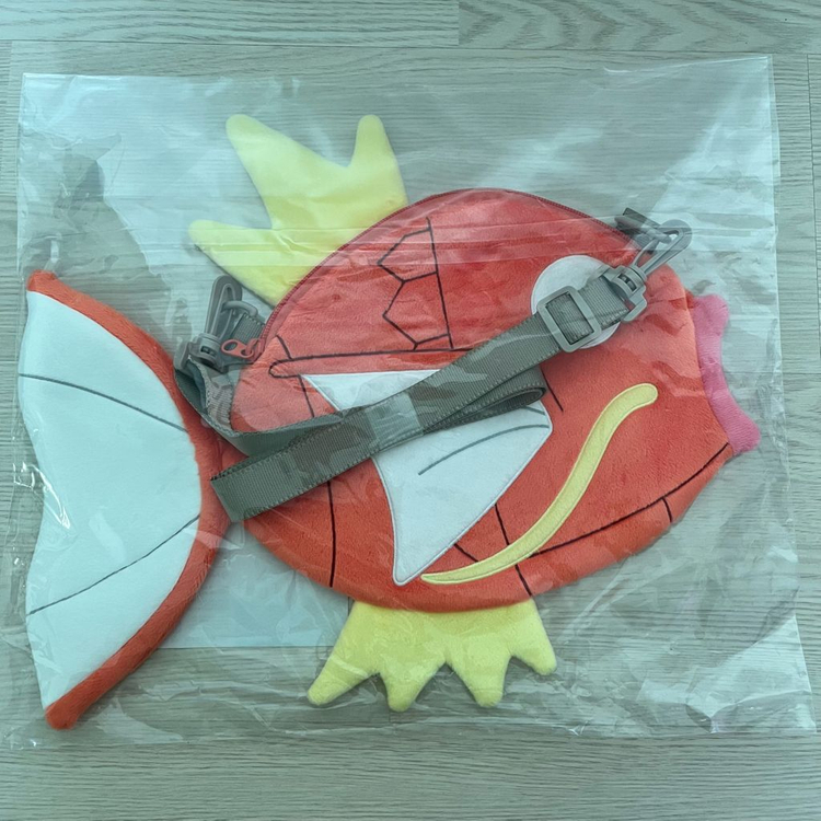 포켓몬 센터 인형 가방 잉어킹 수컷 크로스백 포켓몬 런 이미지