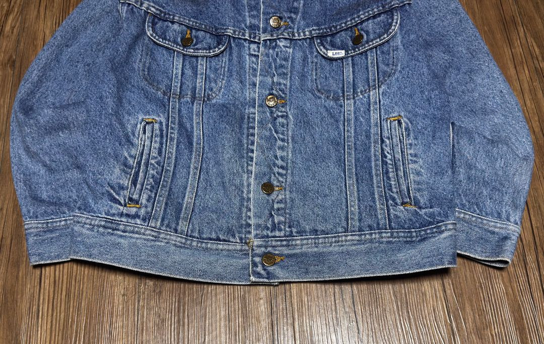 [M] Lee 리 라이더스 크롭 데님 청 자켓--3