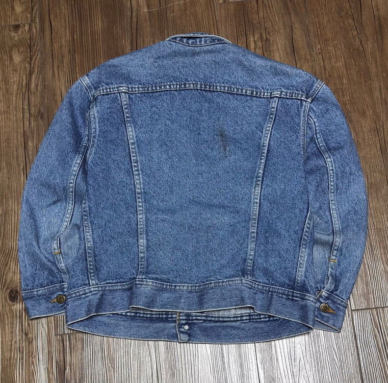 [M] Lee 리 라이더스 크롭 데님 청 자켓--2