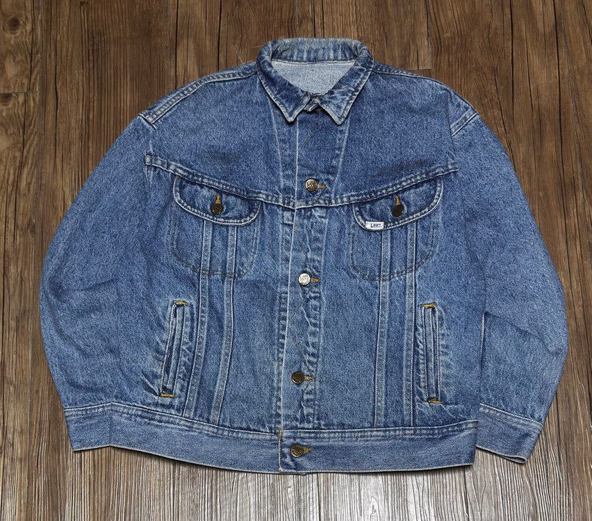 [M] Lee 리 라이더스 크롭 데님 청 자켓--1