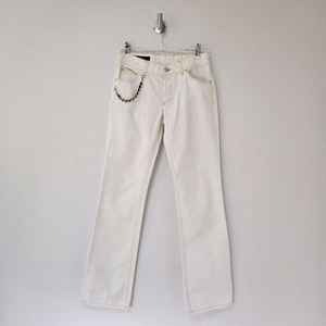구찌 아이보리 체인 데님팬츠 / 여성 팬츠/ 여성 바지