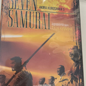 (미개봉) 구로사와 아키라 7인의 사무라이 +라쇼몽 영화 DVD 세트