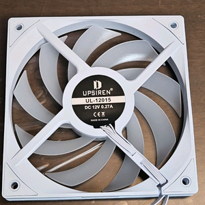 UPSIREN UL-12015 화이트 rgb 쿨링팬