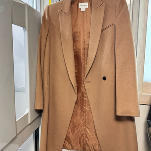 클럽모나코 로로피아나 캐시미어100 카멜코트