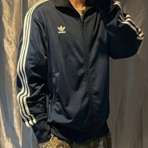 아디다스 우븐 파이어버드 트랙탑 블랙