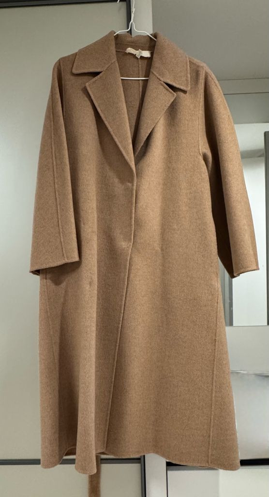 아떼 바네사브루노 캐시미어 핸드메이드 카멜코트--3