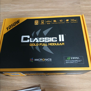 마이크로닉스 1050 골드 파워 판매(마이크로닉스 Classic II 1050W 80PLUS GOLD 230V EU