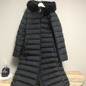 구스 80% 천연밍크 롱패딩 66사이즈