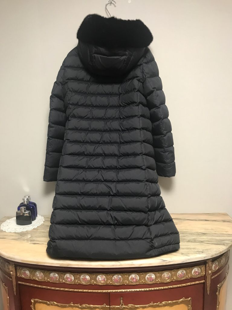 구스 80% 천연밍크 롱패딩 66사이즈--1