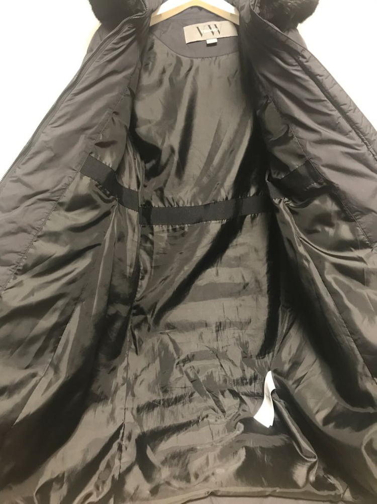 구스 80% 천연밍크 롱패딩 66사이즈--4