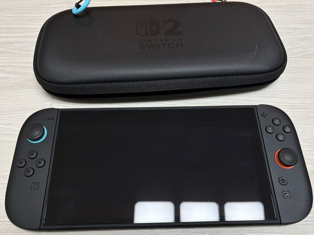 닌텐도 스위치2 신품급, 정품 케이스 및 보호필름, 젤다 구성--1