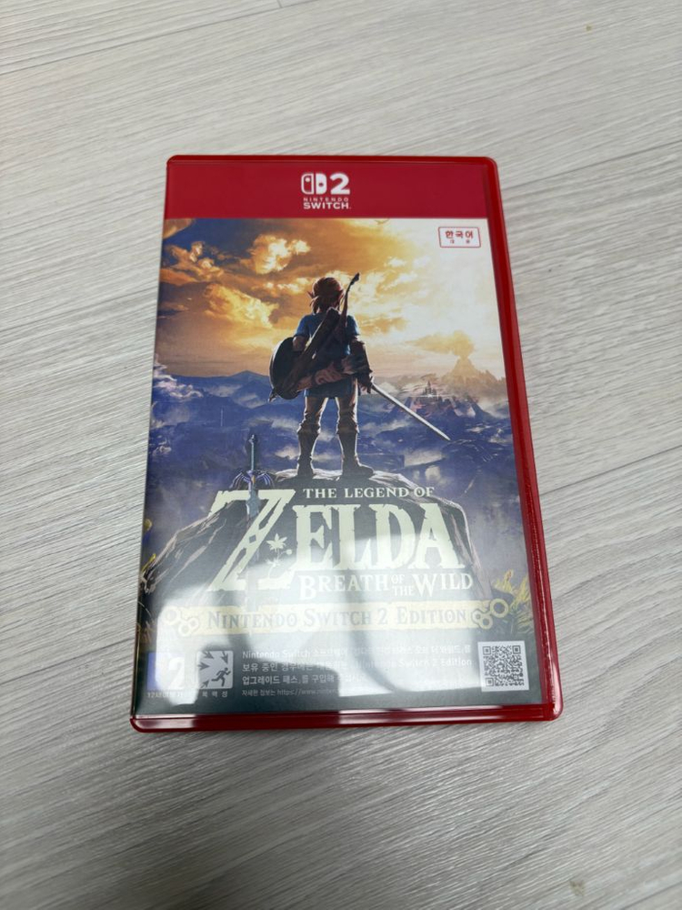 닌텐도 스위치2 신품급, 정품 케이스 및 보호필름, 젤다 구성--6