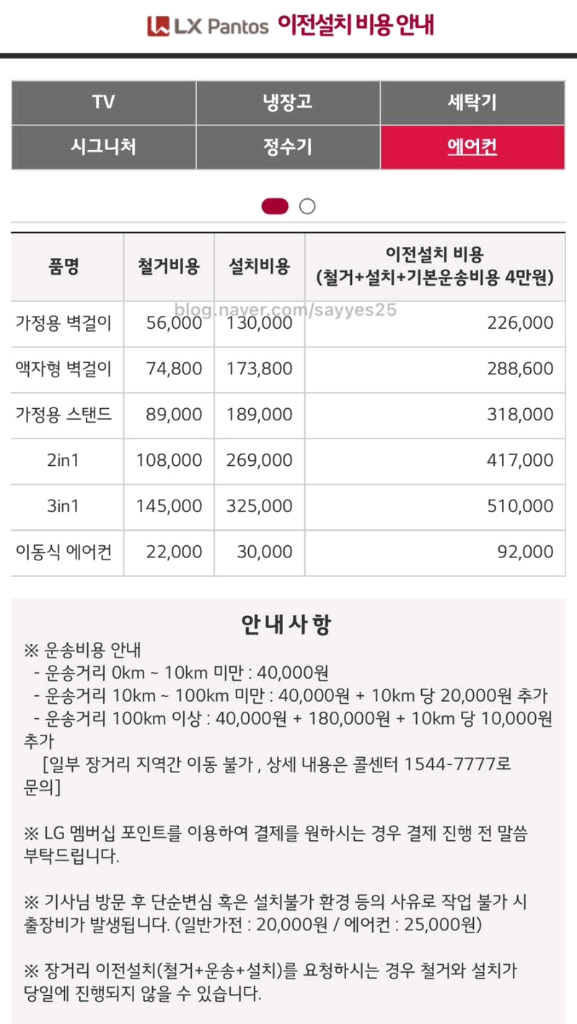 LG 2IN1 에어컨(스텐드+벽걸이) 2010년 1등급[예약중] 이미지