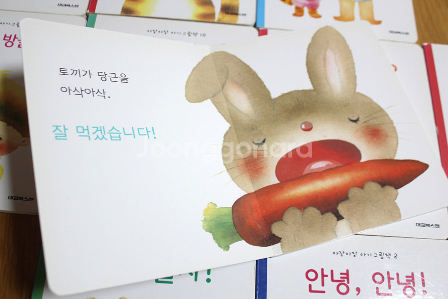 아장아장 아기그림책 아기책 유아책 어린이책 그림책 동화책 돌잡이책 영아다중 영아테마--5