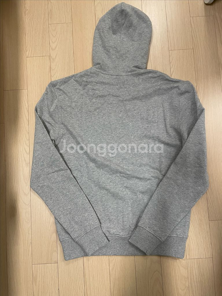 [거의 새제품] 아미 ami 하트로고 드 쾨흐 지퍼 후드집업 그레이 L--1