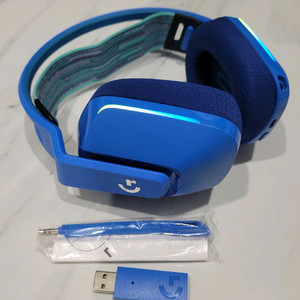 로지텍 G733 게이밍 헤드셋 블루