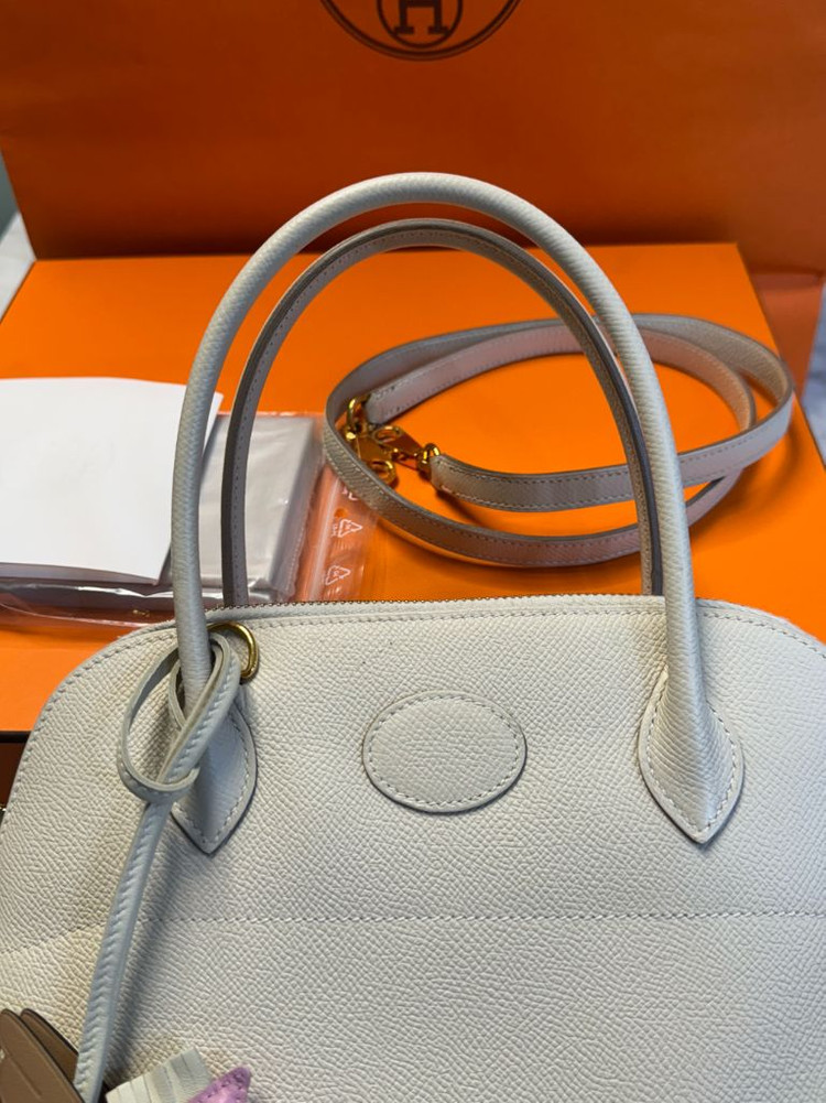 에르메스 볼리드27 끄레 금장 이미지