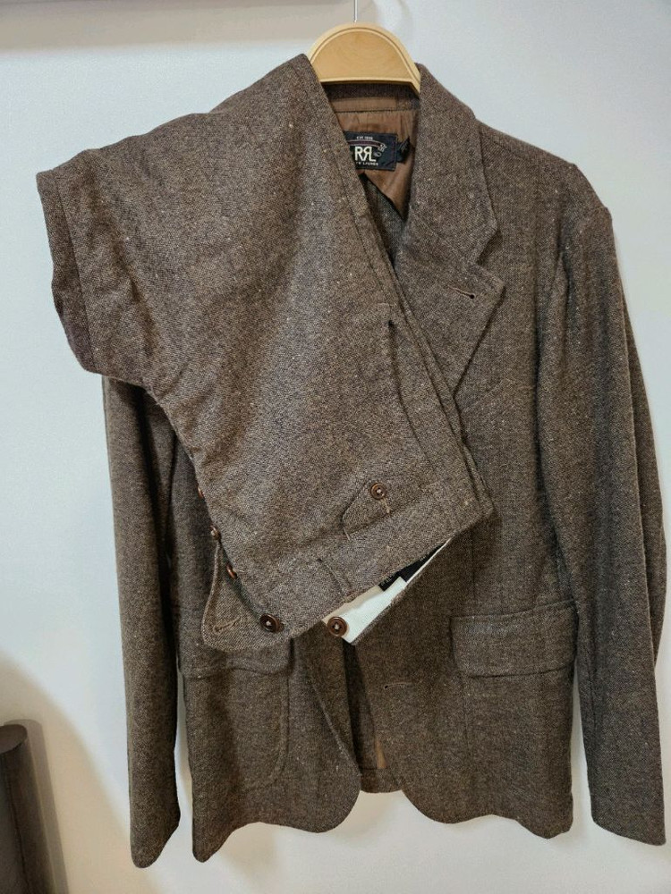 더블알엘 rrl 자켓, 울셔츠, 셋업,넥타이, 실크혼방울셔츠, 단추 코튼 코트--6