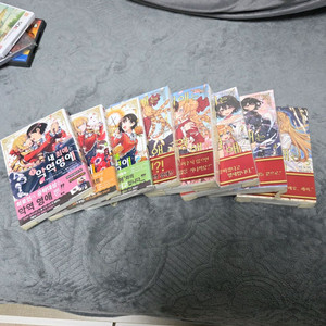 내 최애는 악역영애 소설+만화책 초판 세트 팝니다