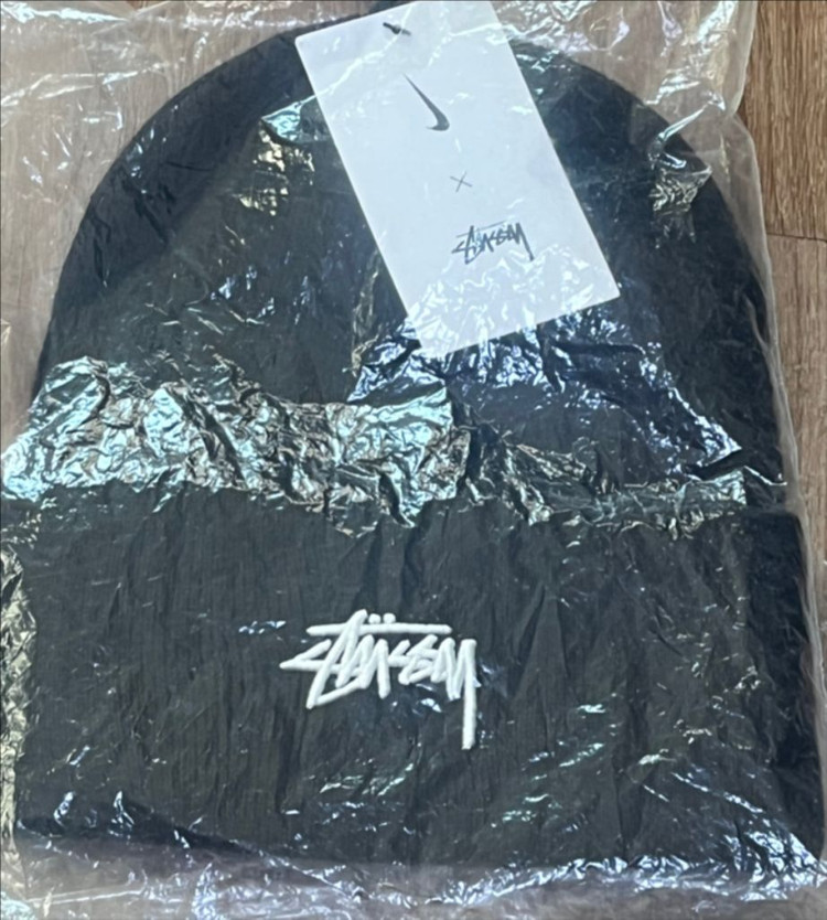 나이키 x 스투시 비니 새상품 이미지