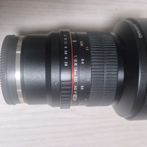 삼양 14mm F2,8렌즈 소니마운트