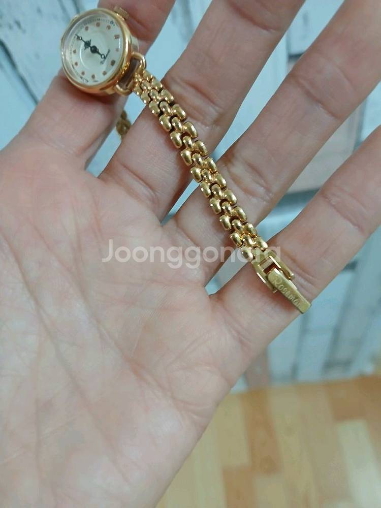 정가60만원대 2회착용 거의새것)로즈몽 시계 RS45 16만원 사용감없음--1