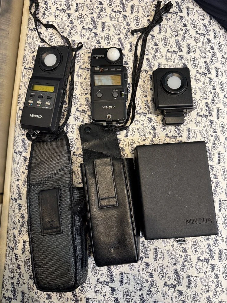 미놀타 노출계 컬러미터 일괄Minolta Flash Meter IV, Minolta Color Meter II - 안심되는 중고거래