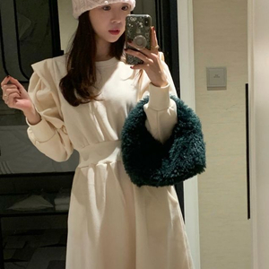 바이씨니 소프트맨투맨ops (크림) 이미지