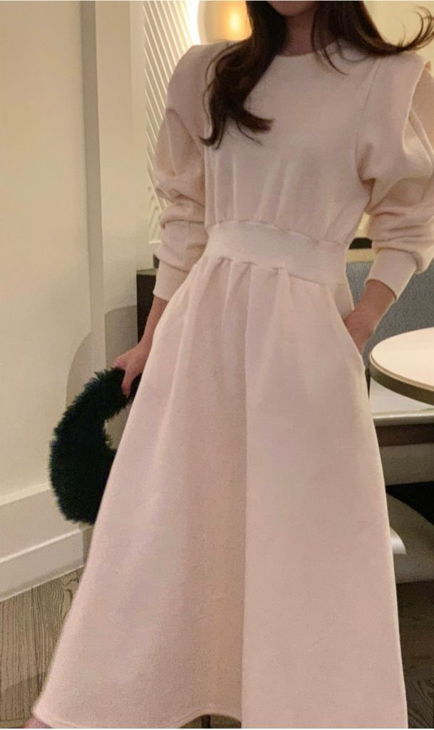 바이씨니 소프트맨투맨ops (크림) 이미지