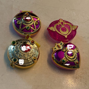 고전완구 세일러문 크리스탈스타 코즈믹하트 공식 굿즈 미니 소품함 가챠 보석상자 4종 일괄