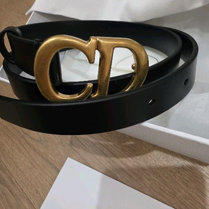 디올 CD 로고 새들 벨트 75사이즈