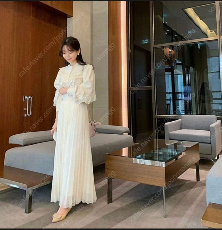 바이씨니 도트샤 아이보리 이미지