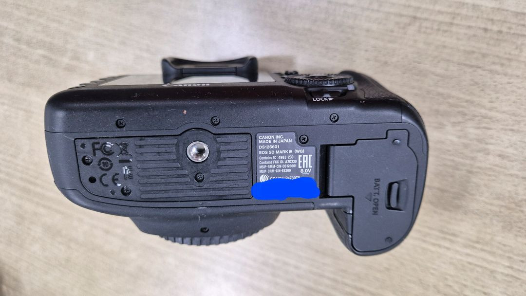 캐논 EOS 5D Mark IV 카메라 이미지