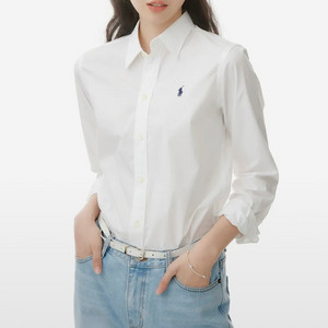 폴로랄프로렌 여성 클래식핏 스트레치 셔츠