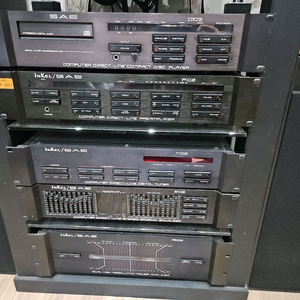 JBL 4312C 스피커 + SAE a502 오디오 시스템 세트 이미지
